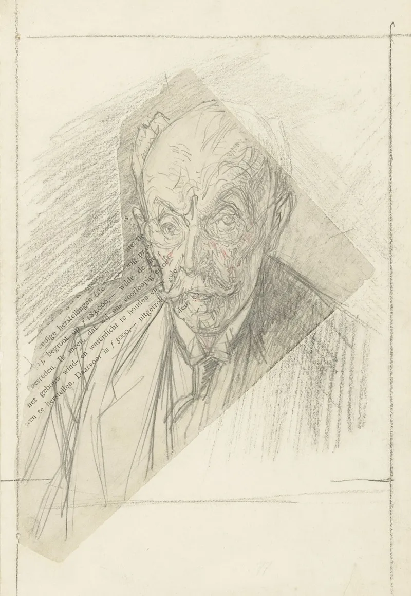 Portret Van Een Oudere Man