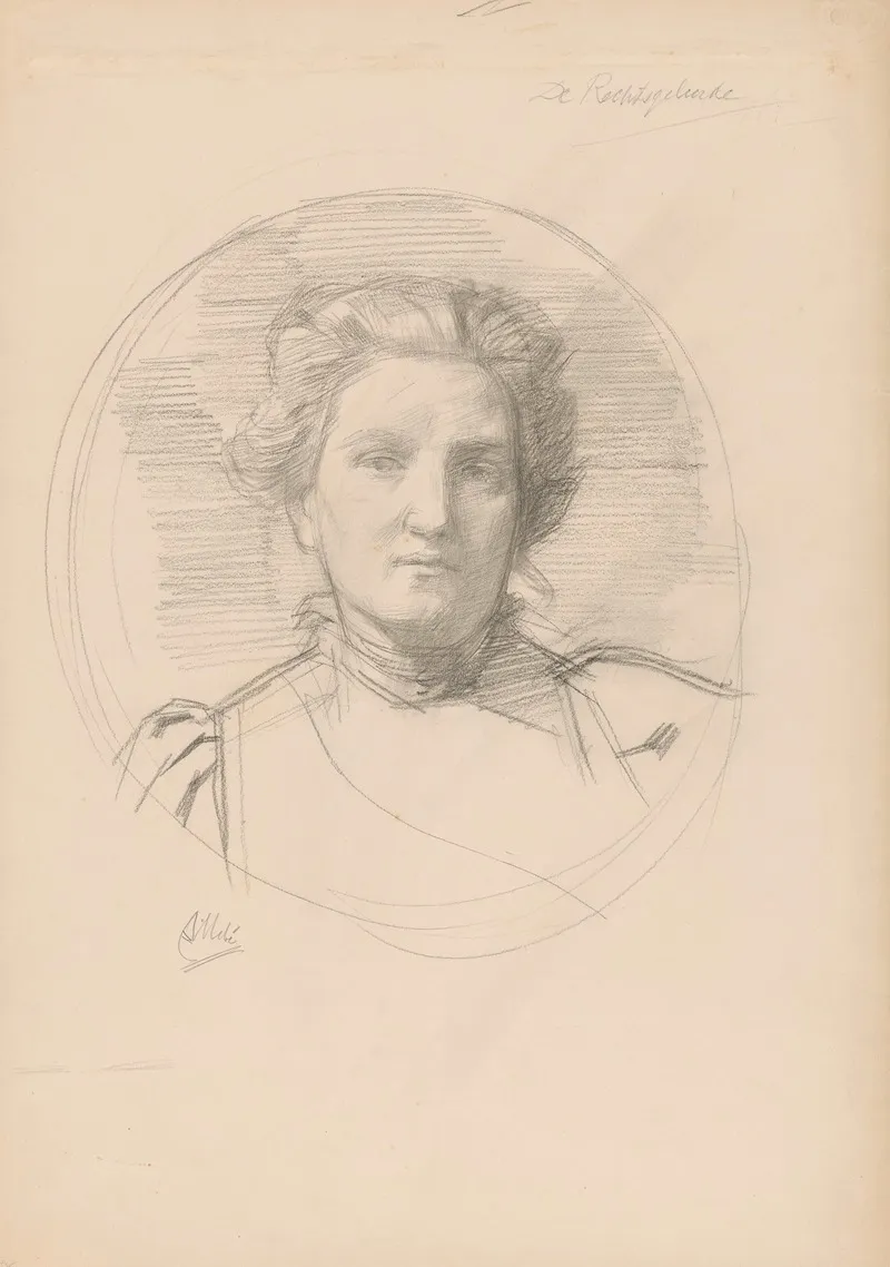 Portret Van Een Vrouw 5