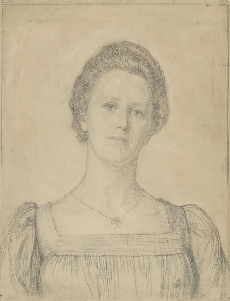 Portret Van Emilie Van Kerckhoff