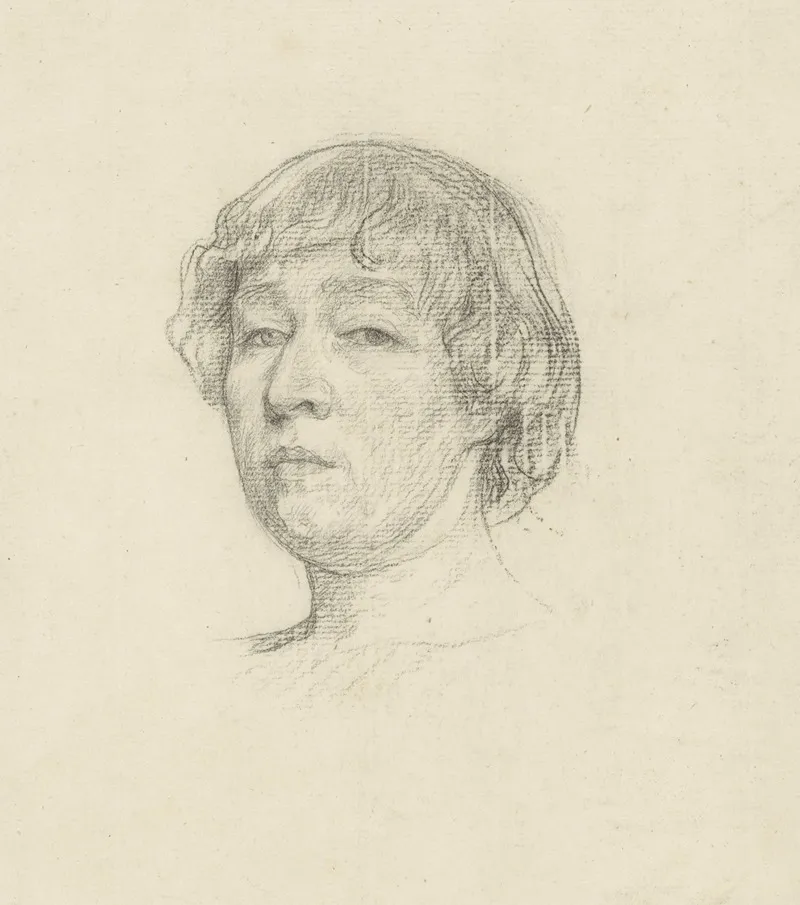 Portret Van Etha Fles