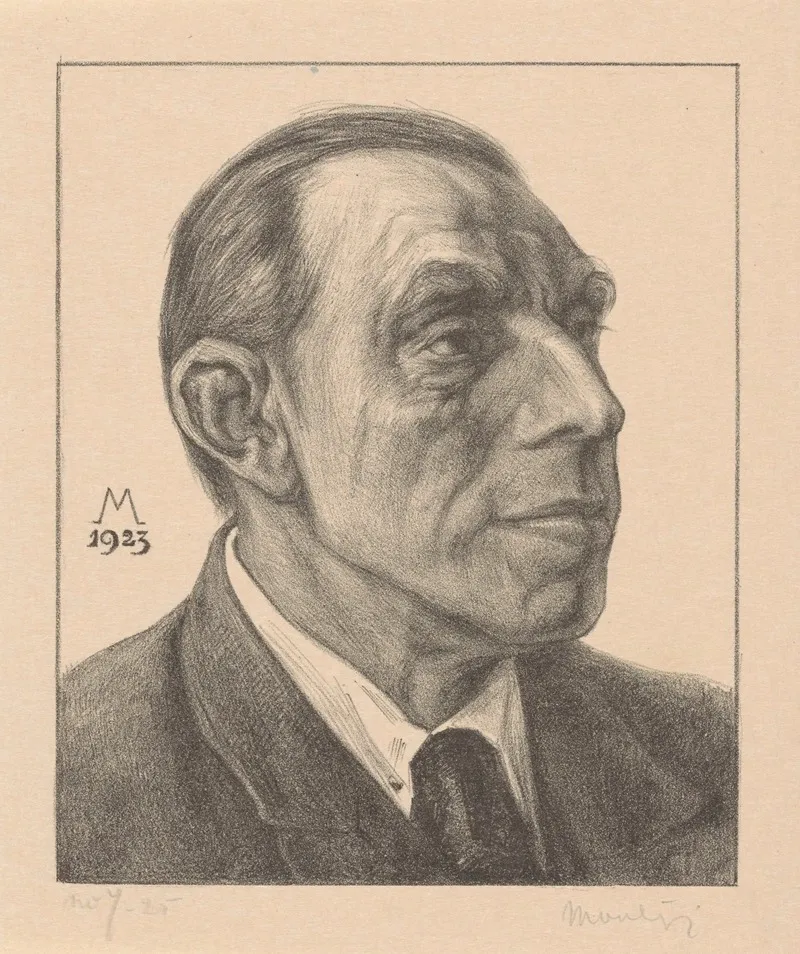 Portret Van Hendricus Petrus Bremmer