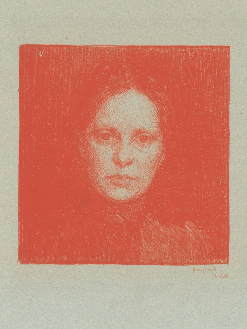 Portret Van Jacoba Des Amorie Van Der Hoeven