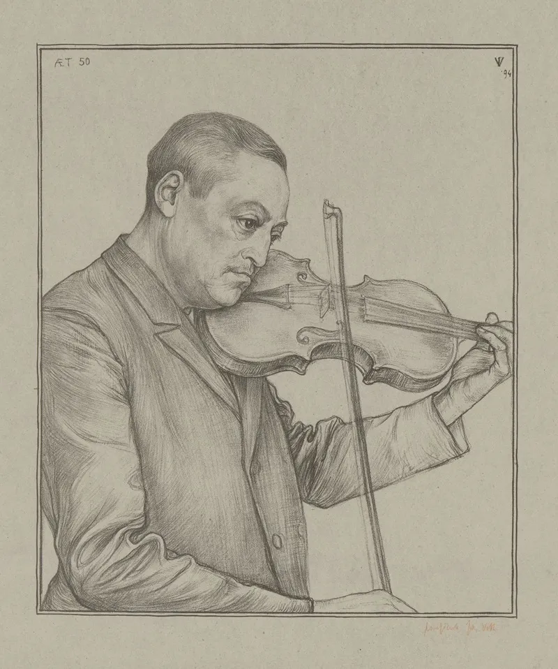 Portret Van Joseph Cramer