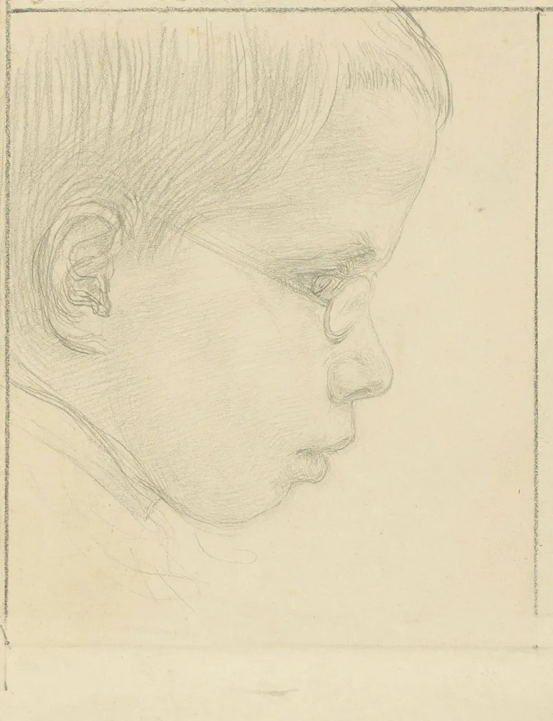 Portret Van Justus Veth