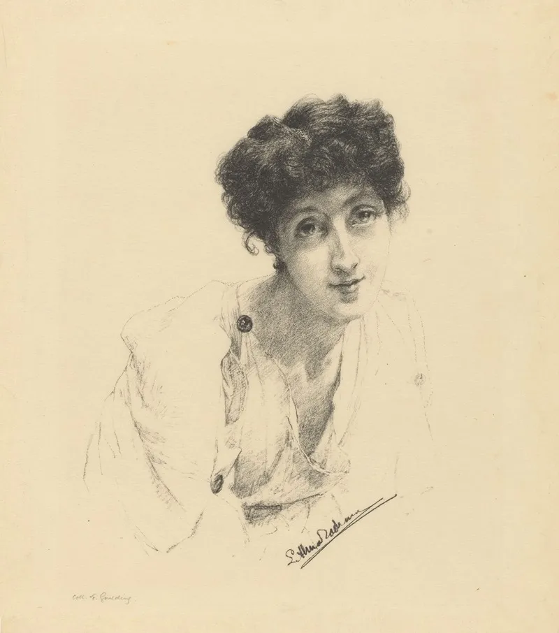 Portret Van Laura Theresa Alma Tadema