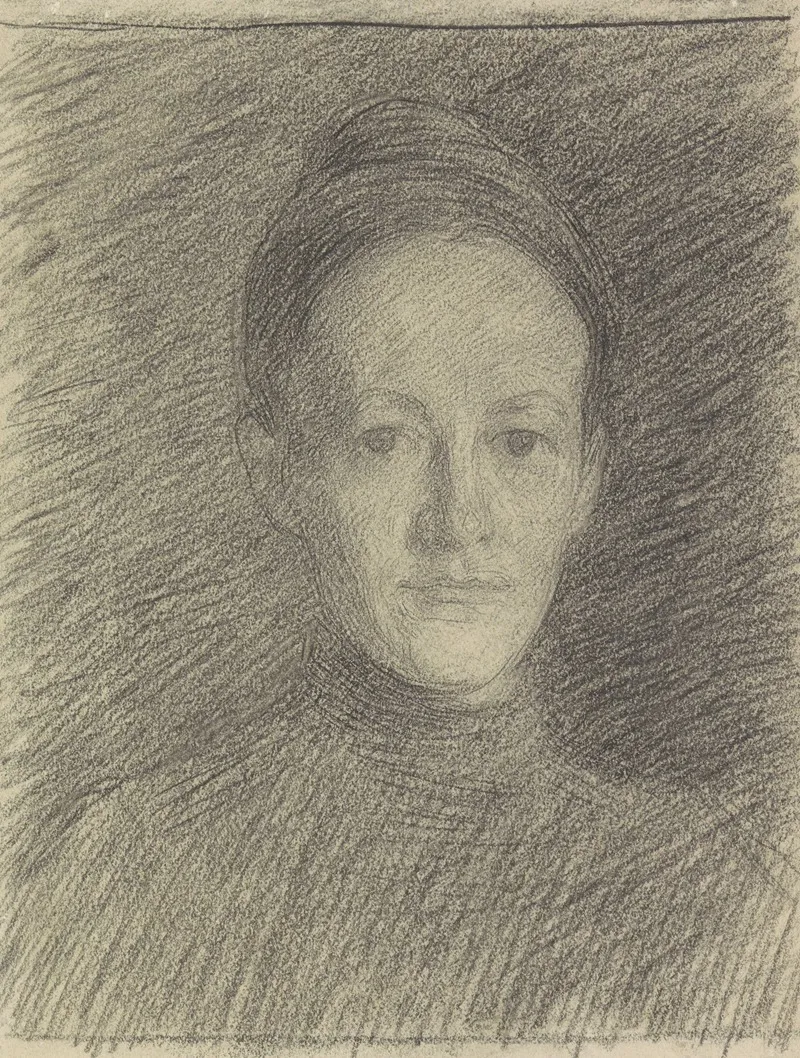 Portret Van Mejuffrouw C J Veth