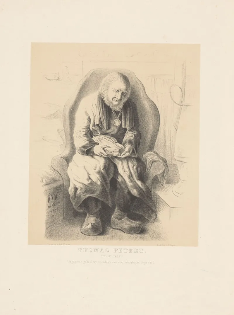 Portret Van Thomas Peters