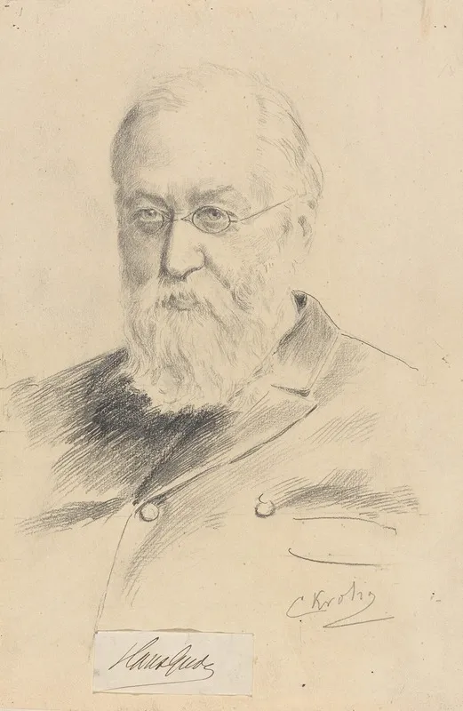 Portrett Av Hans Gude