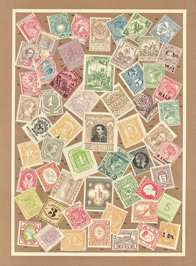 Postage Stamps Of Foreign Nations
