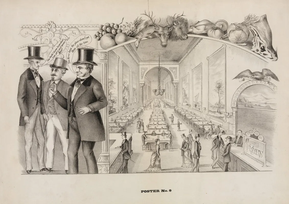 Poster No 8 Dining Hall