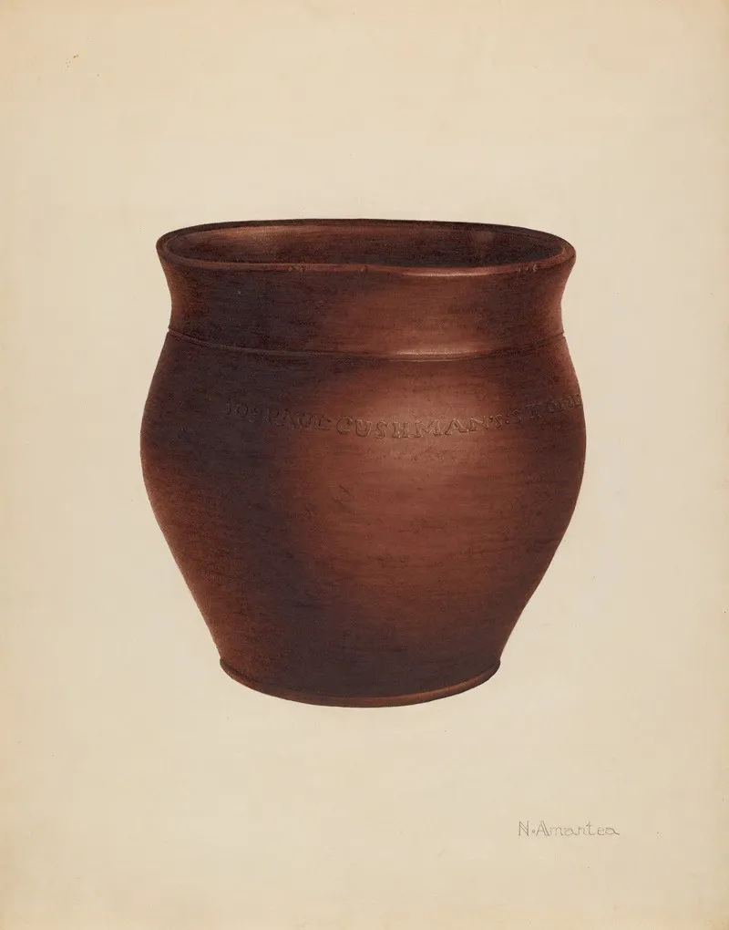 Pot 3 by Nicholas Amantea - Canvas Print