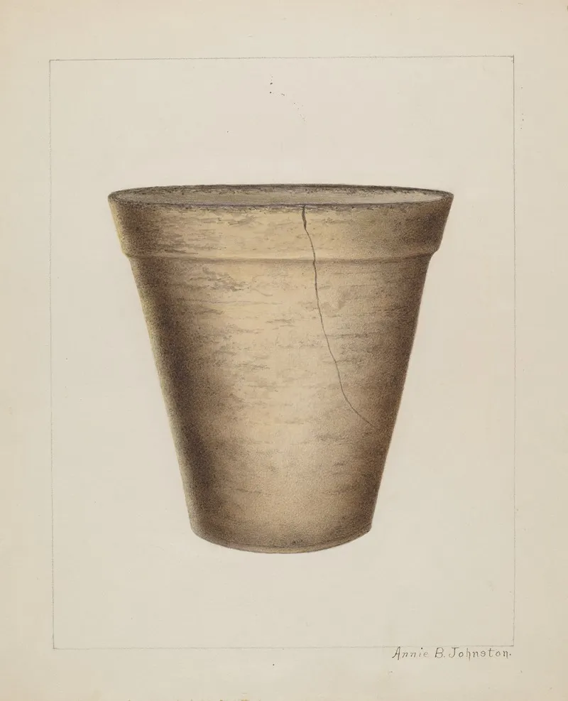 Pottery Flower Pot 2