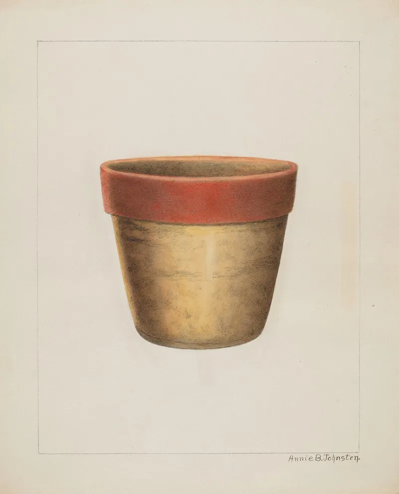 Pottery Flower Pot