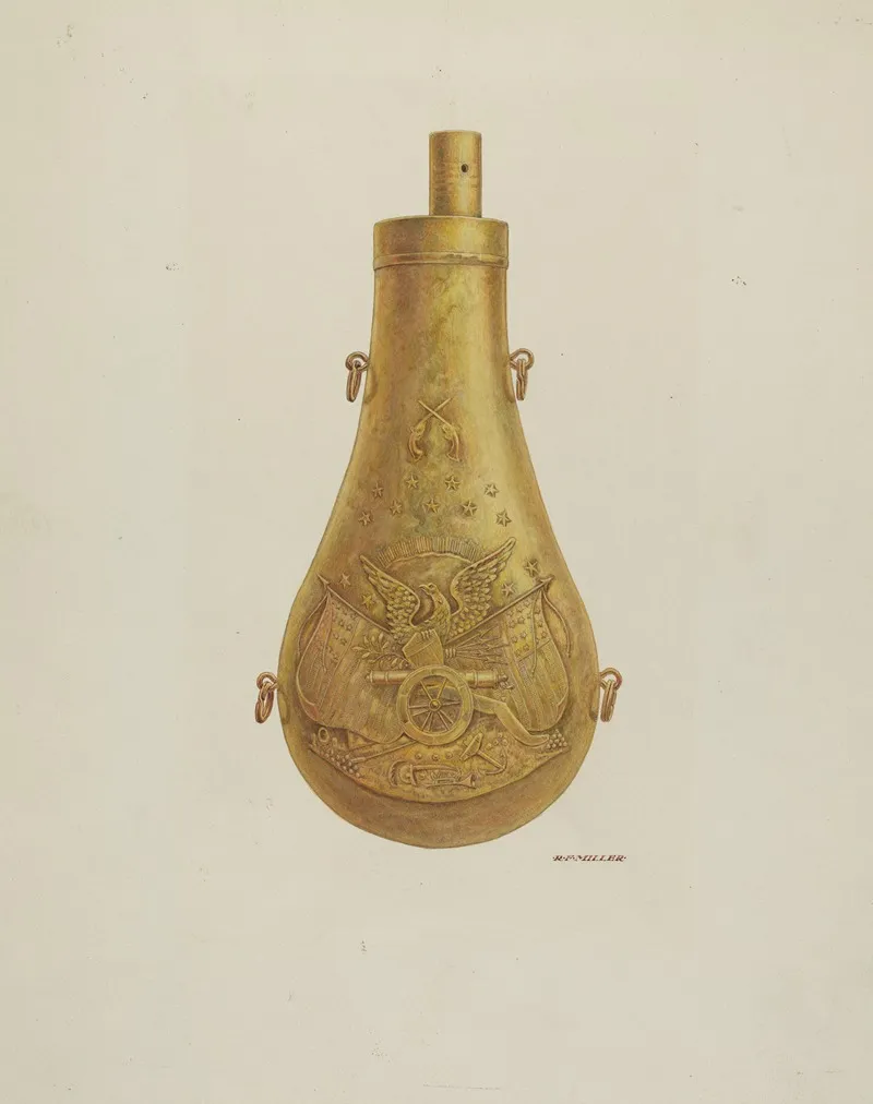 Powder Flask 16