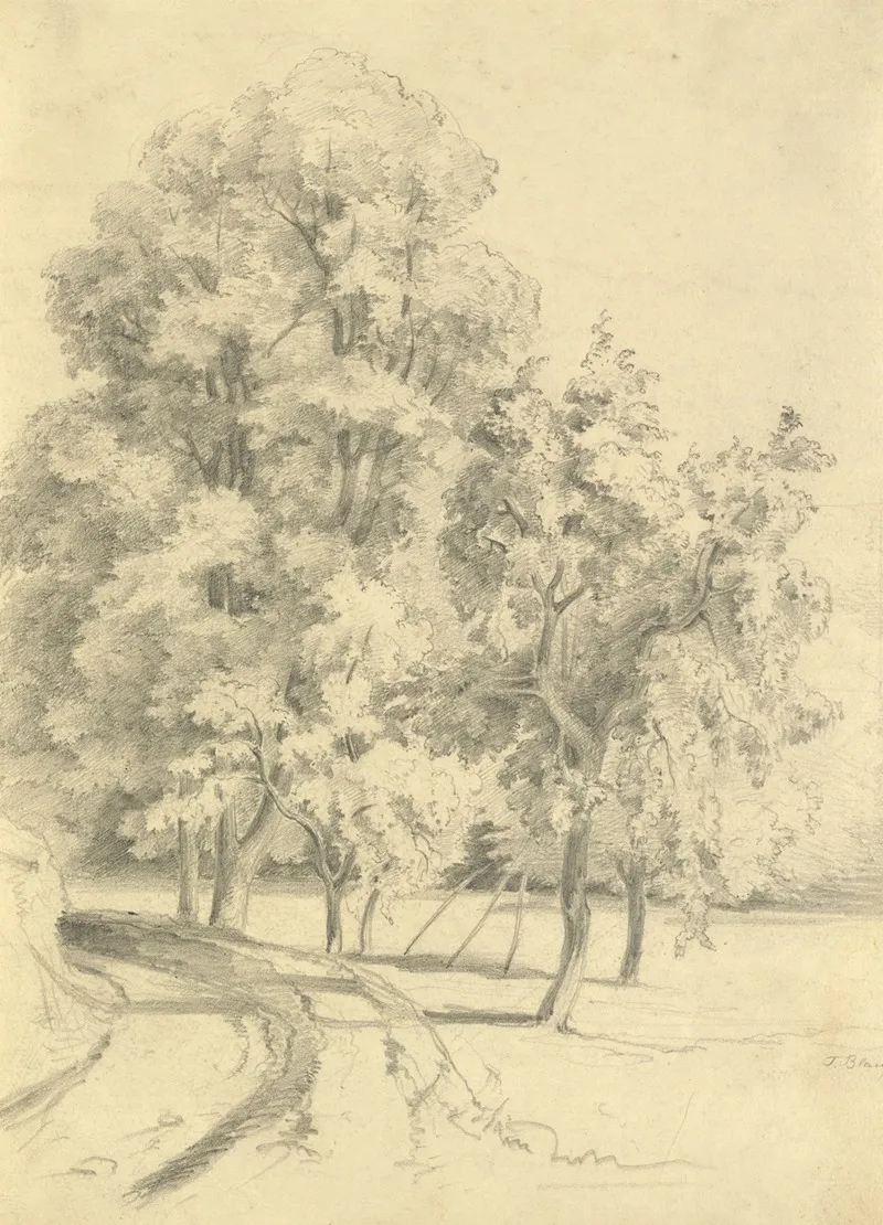 Prater by Tina Blau - Canvas Print