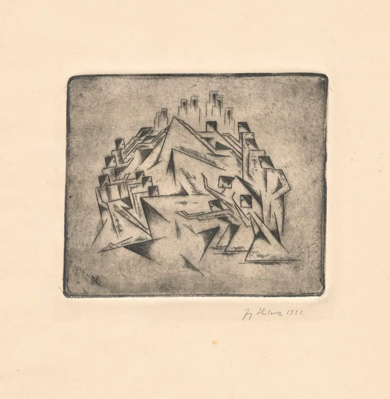 Prayer For Daily Bread by Jerzy Hulewicz - Canvas Print