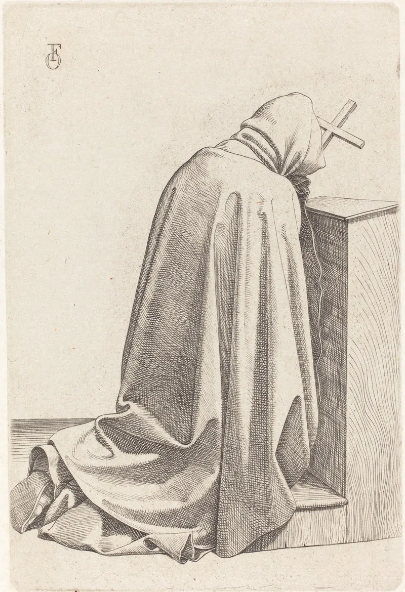Praying Monk 5