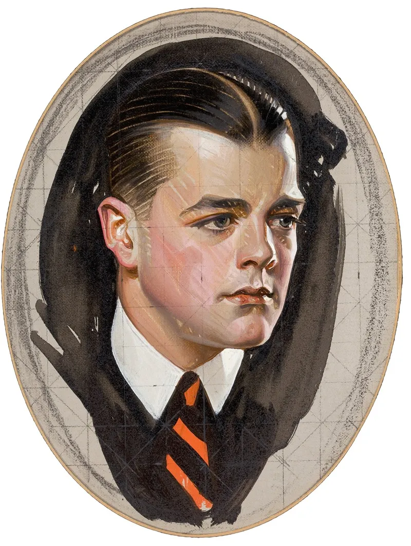 Preliminary Study Cluett Peabody Co Arrow Collar Advertisement