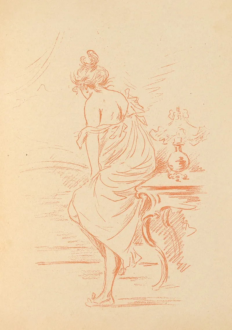 Preparatifs by Henri Boutet - Canvas Print