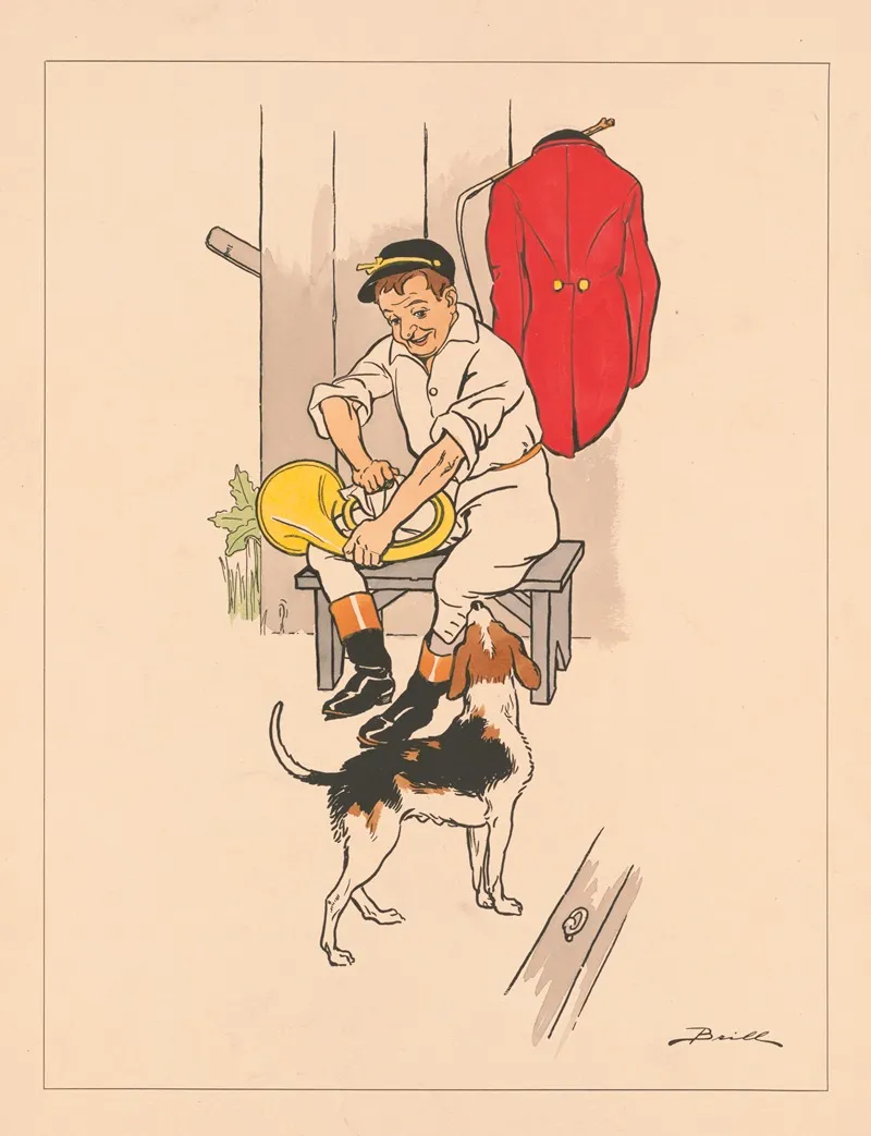 Preparation 2 by George R. Brill - Canvas Print