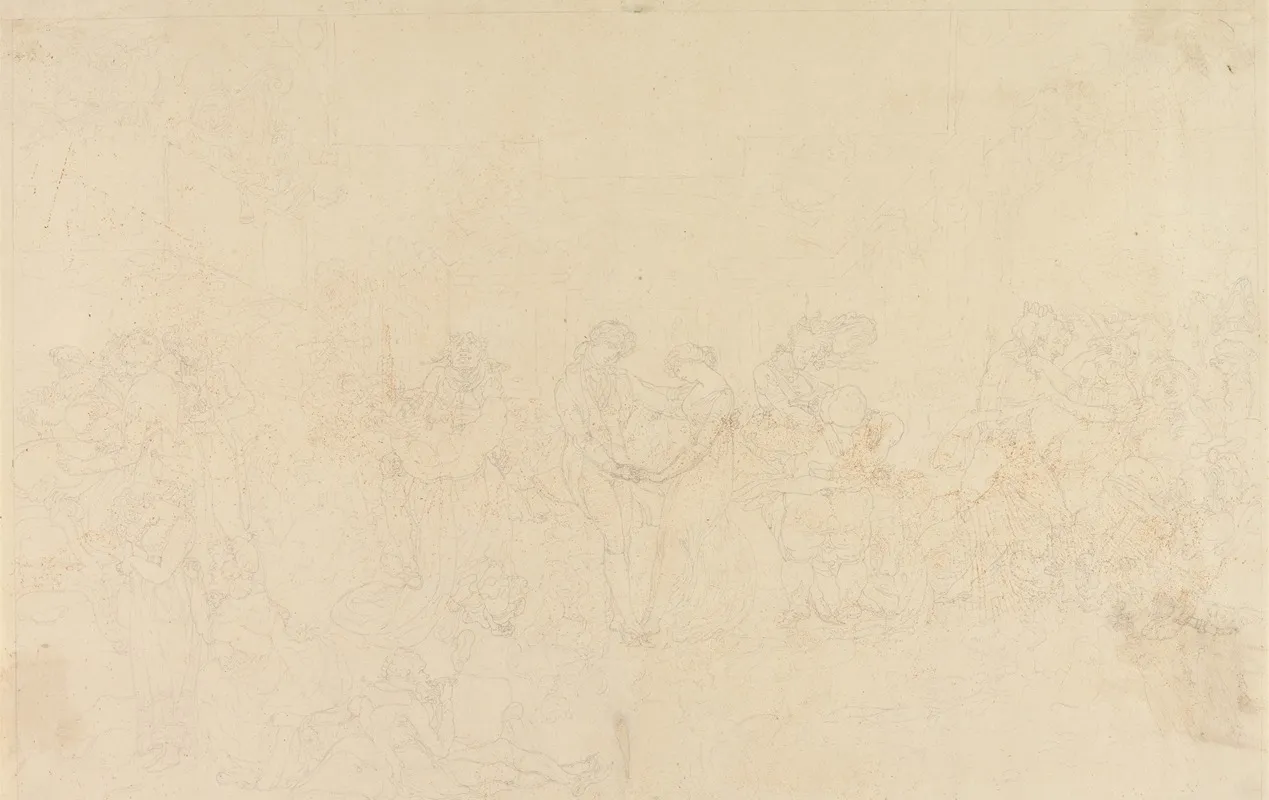 Preparatory Drawing For The Waltz