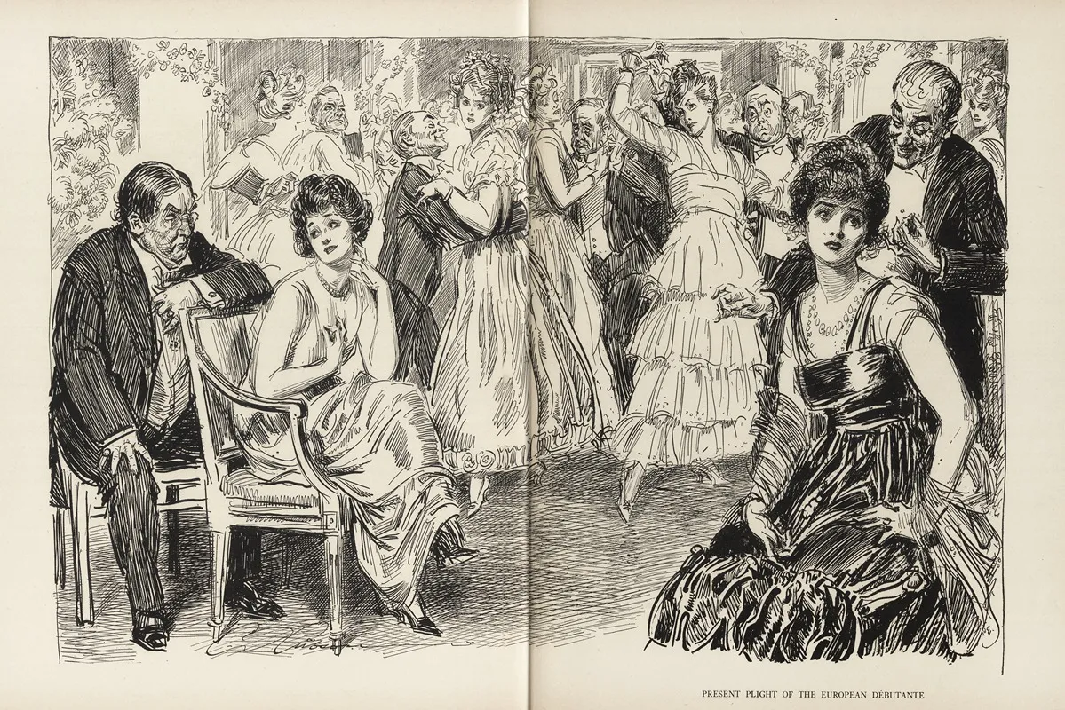 Present Plight Of The European Debutante