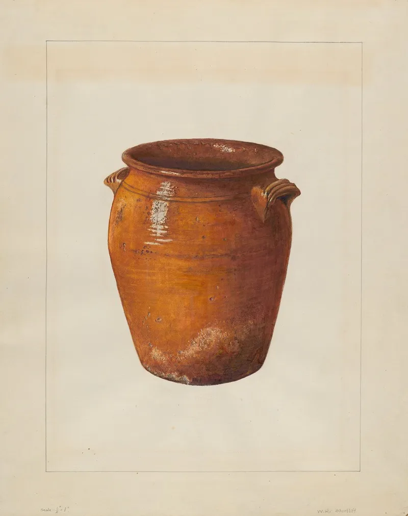 Preserving Jar 6 by Wilford H. Shurtliff - Canvas Print