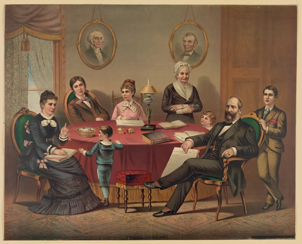 President Garfield Family