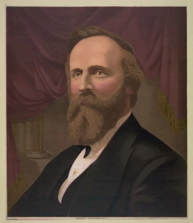 President Rutherford B Hayes