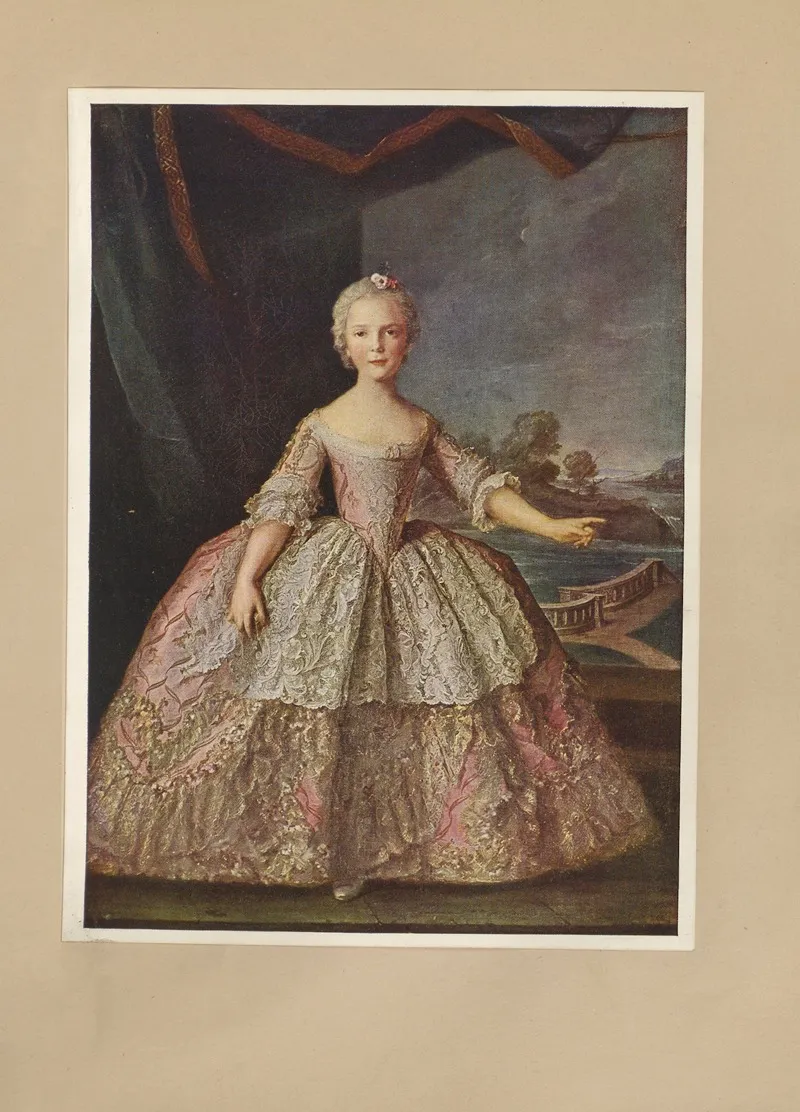 Princess Marie Isabelle De Bourbon Nattier