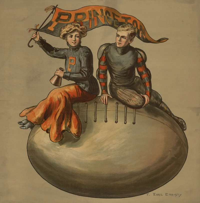 Princeton 5 by F. Earl Christy - Canvas Print