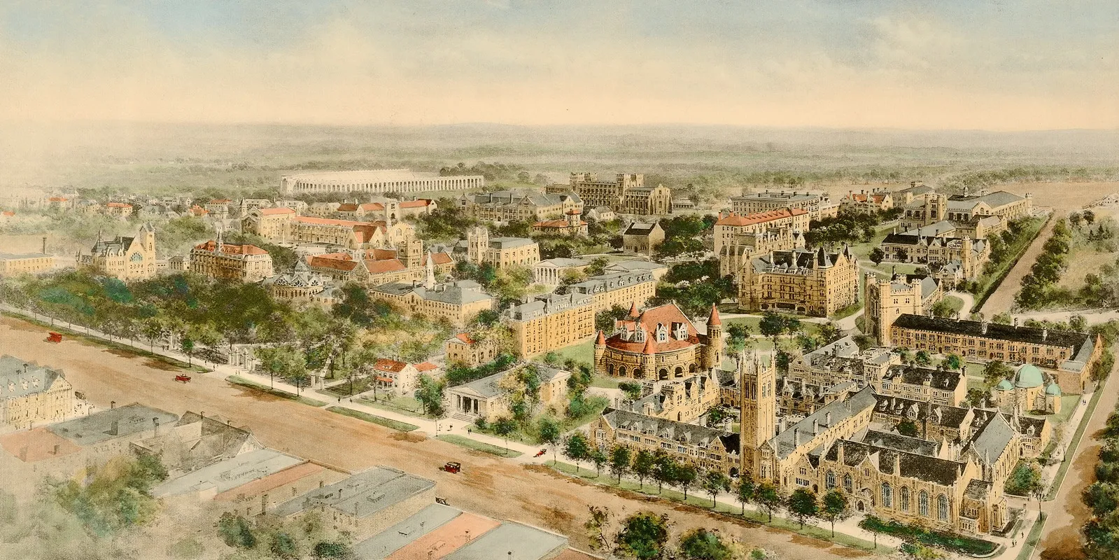 Princeton University 2 by Richard Rummell - Canvas Print