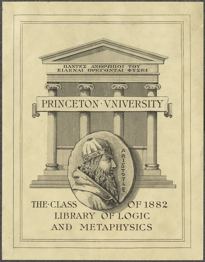 Princeton University Library Of Logic And Metaphysics