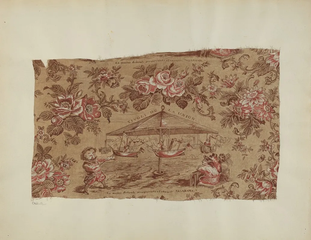 Printed Cotton 7 by Charlotte Winter - Canvas Print