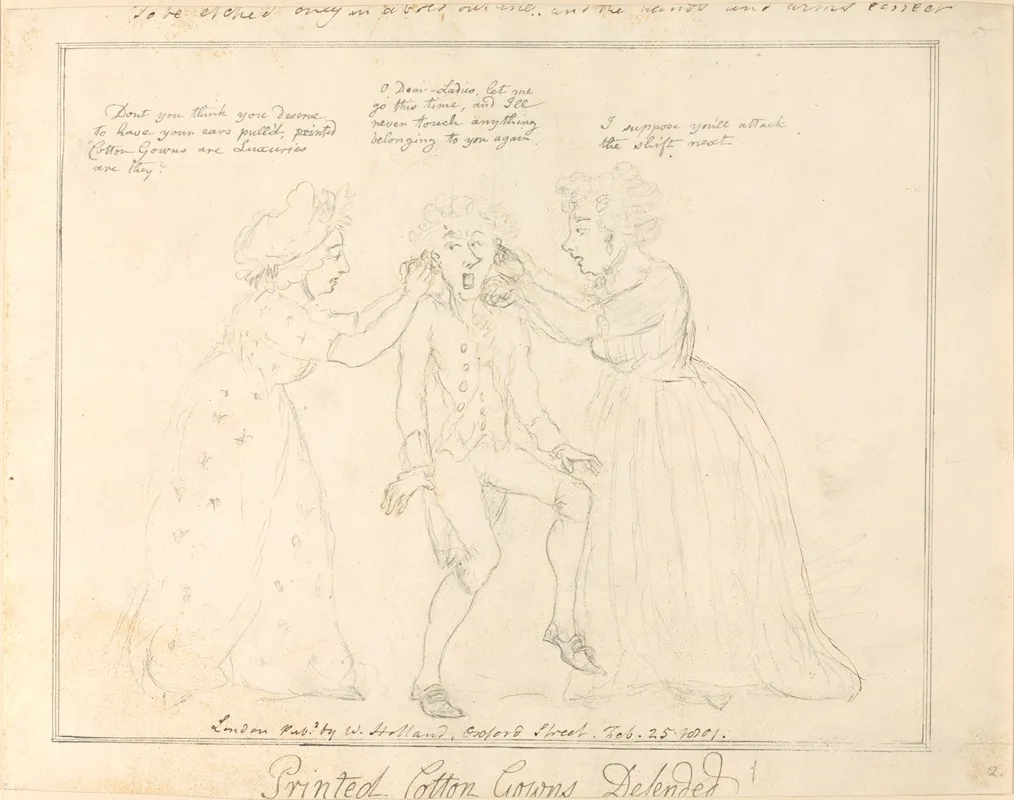 Printed Cotton Gowns Defended