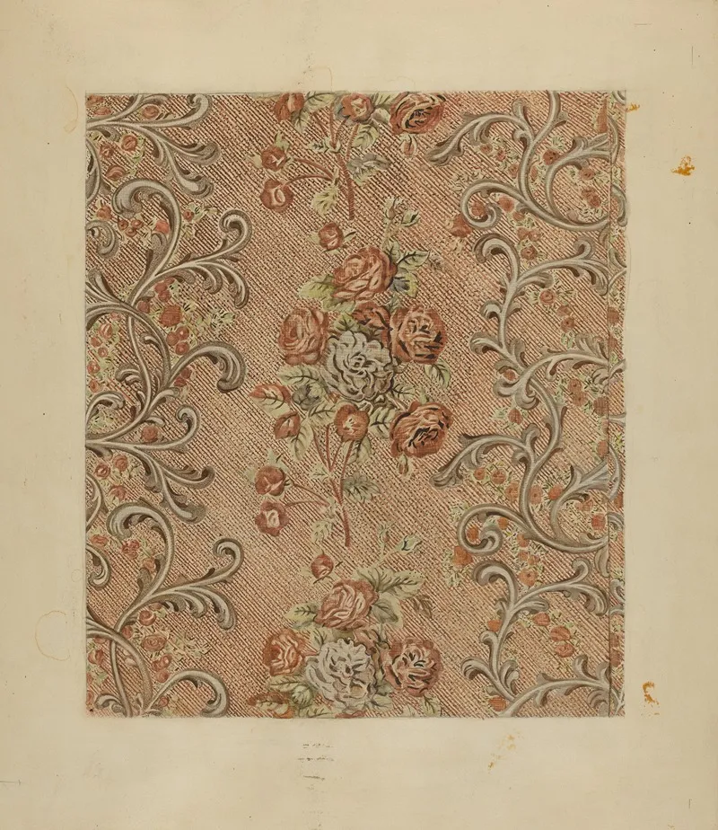 Printed Textile 10 by George Loughridge - Canvas Print