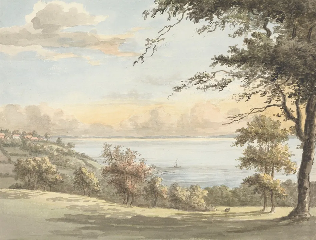 Priory Sands Isle Of Wight by William P. Sherlock - Canvas Print