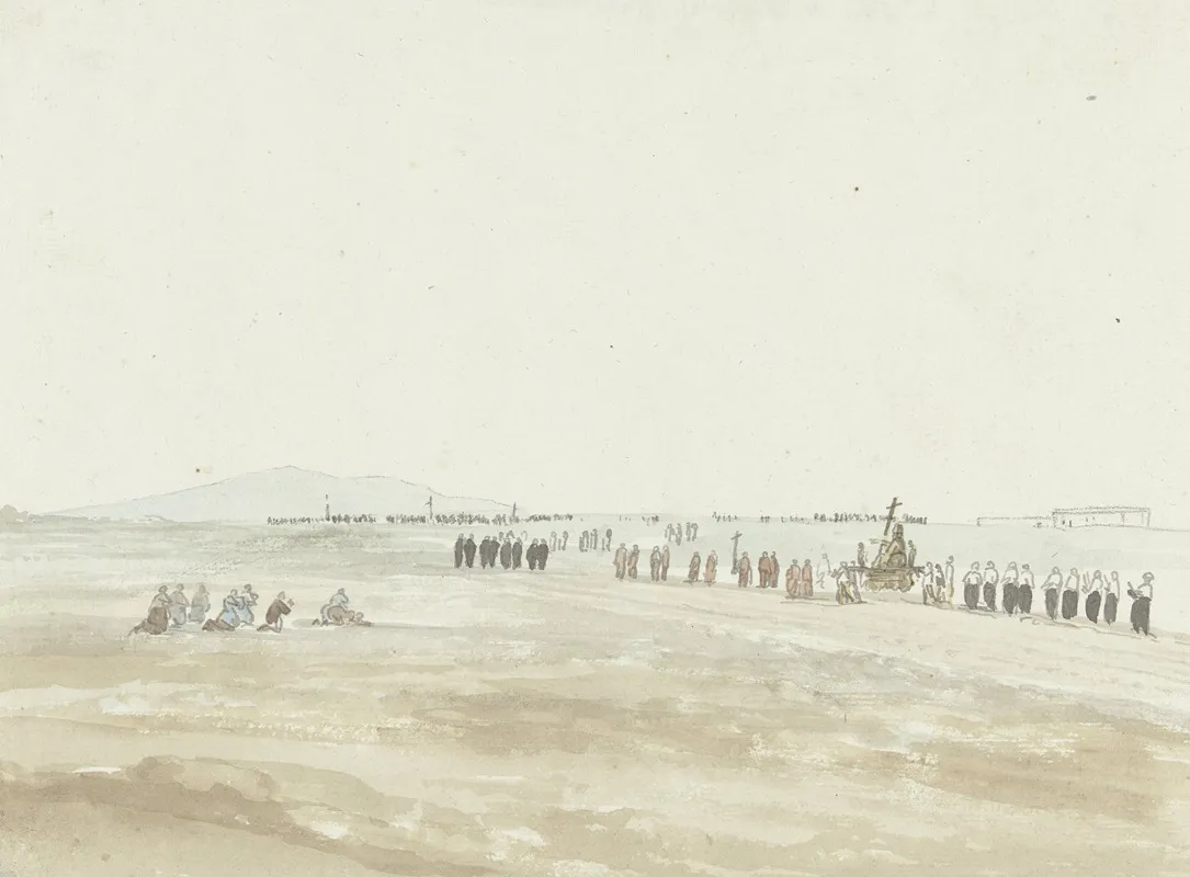 Processie In De Omgeving Van Cerignola