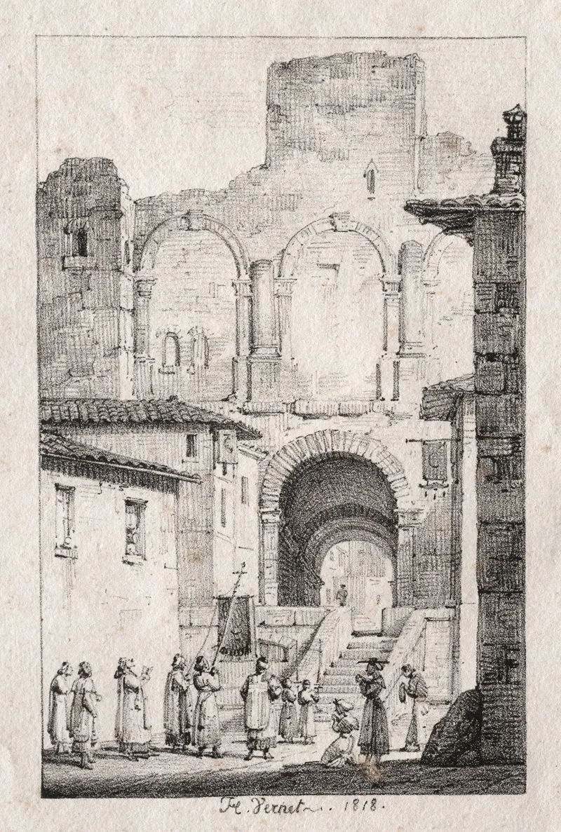 Procession At Arles