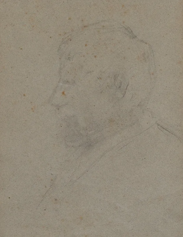 Profile Bust Of A Man Verso