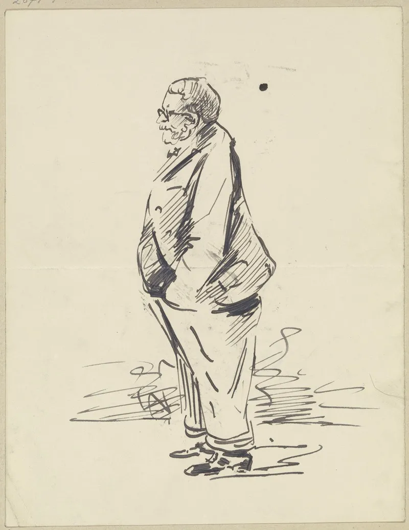 Profile Of An Elderly Man