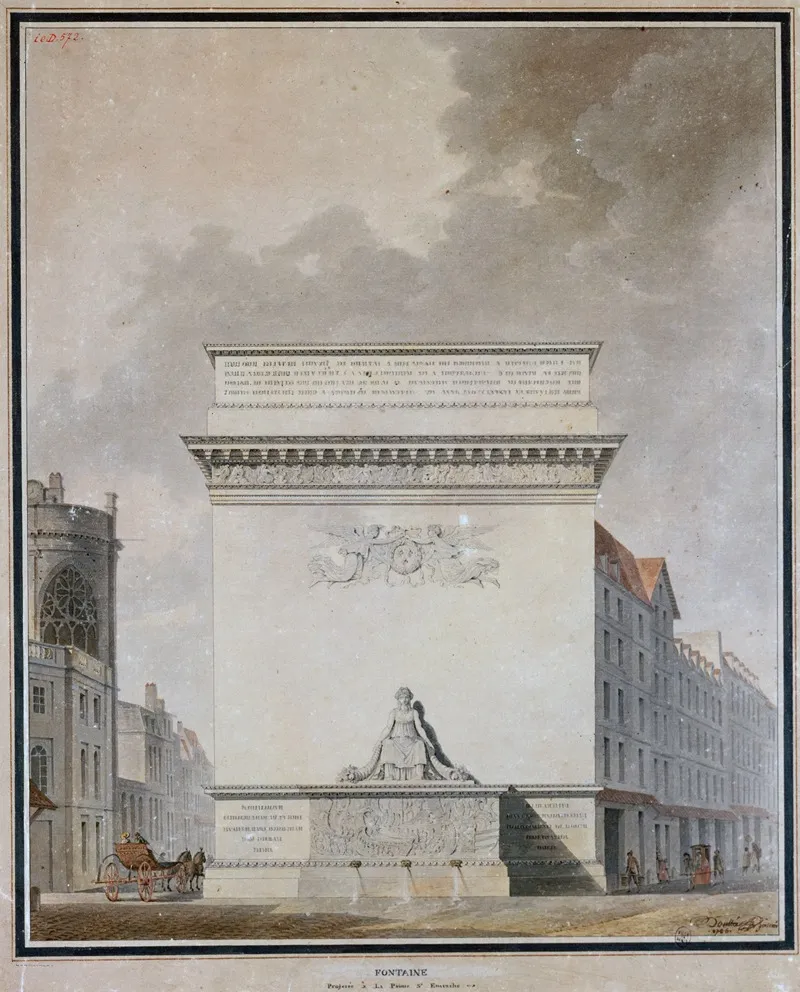 Projet De Fontaine A La Pointe Saint Eustache