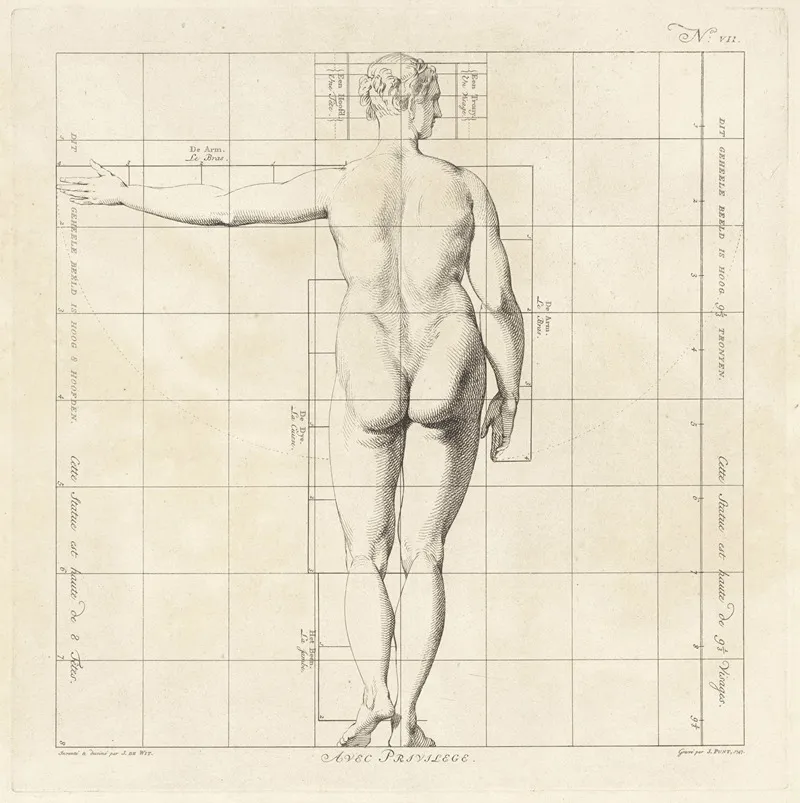 Proportional Study Of A Womans Body 3