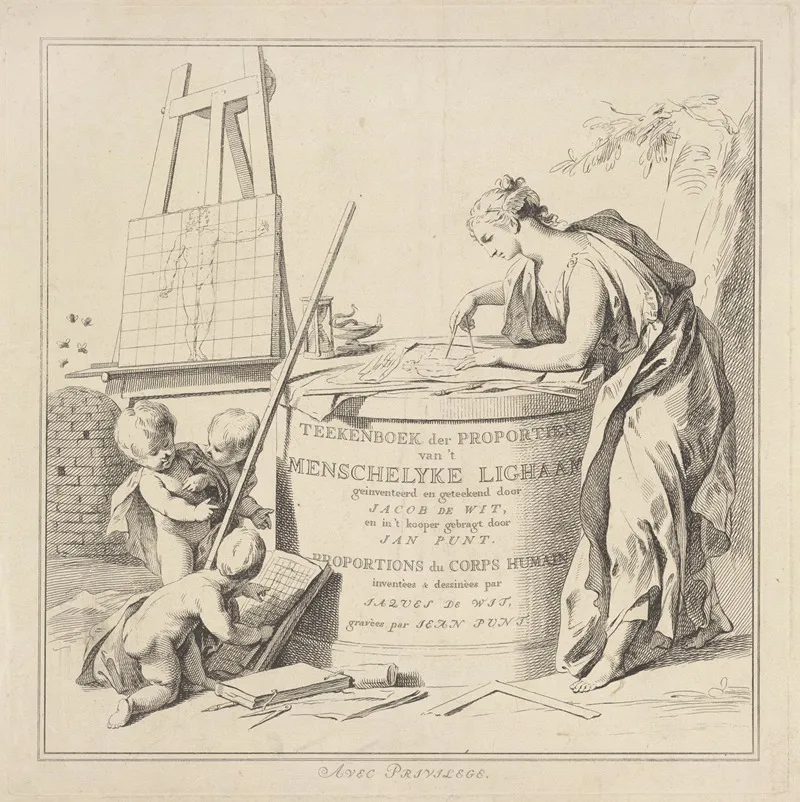 Proportions Du Corps Humain Title Page