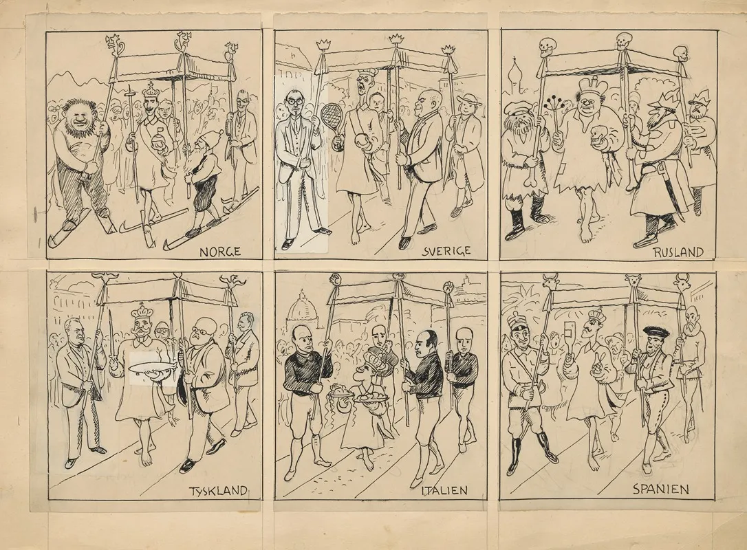 Proposal For The Decoration Of Hans Christian Andersens Memorial Hall In Odense