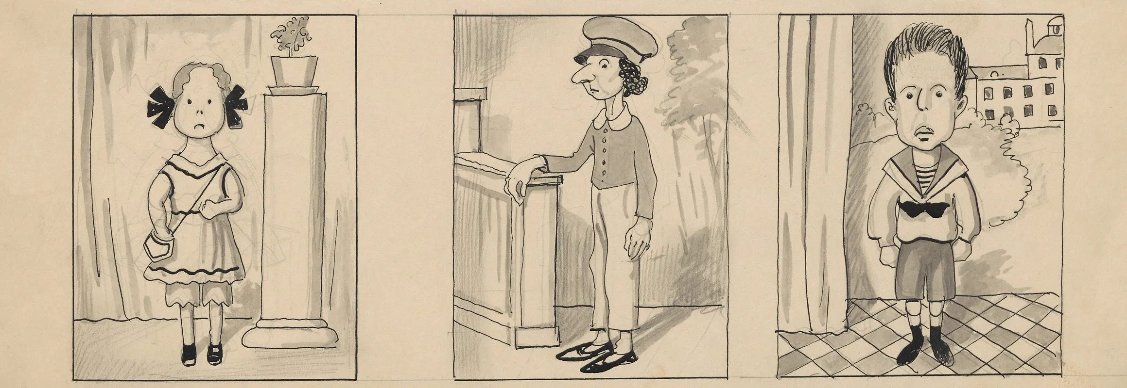 Psychotechnics by Alfred Schmidt - Canvas Print