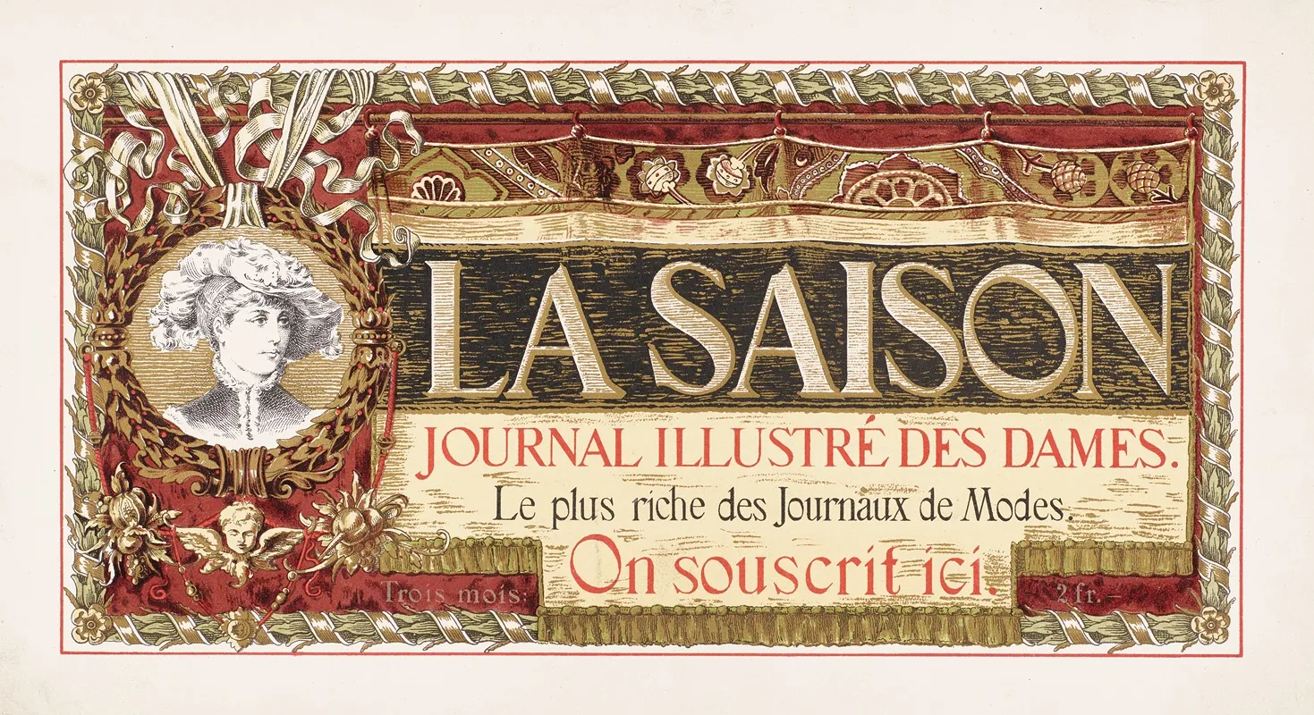 Publicity For The French Magazine La Saison