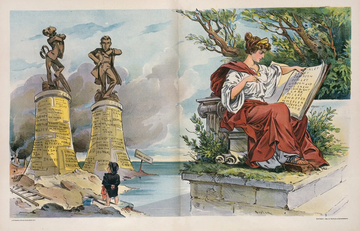 Puck To The Rescue by Udo Keppler - Canvas Print