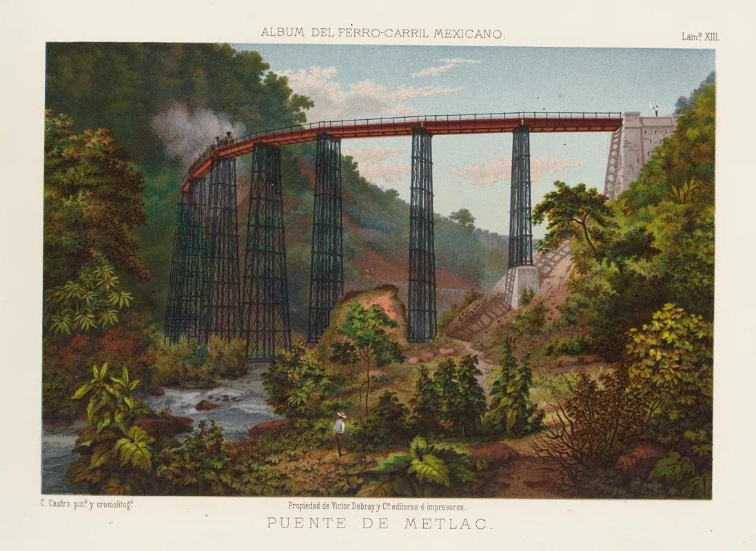 Puente De Metlac Plate 13