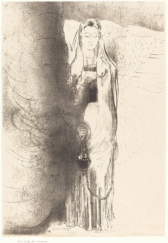 Puis Lange Prit Lencensoir And The Angel Took The Censer